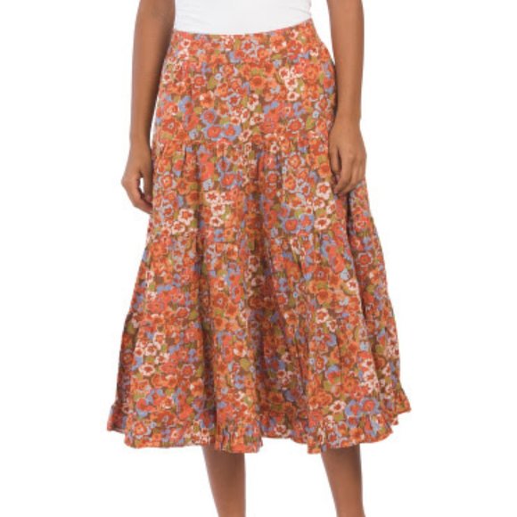 House of Harlow 1960 Dresses & Skirts - Tiered Midi Skirt